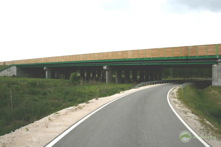 20-Przejście dolne dla dużych zwierząt zespolone z drogą dojazdową pod autostradą A1, odcinek: Czerniewice-Odolion