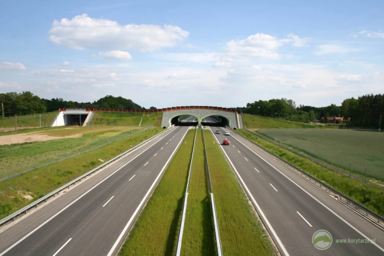 92-Nowatorskie rozwiązanie przejść górnych nad przeszkodami równoległymi – nad drogą ekspresową...